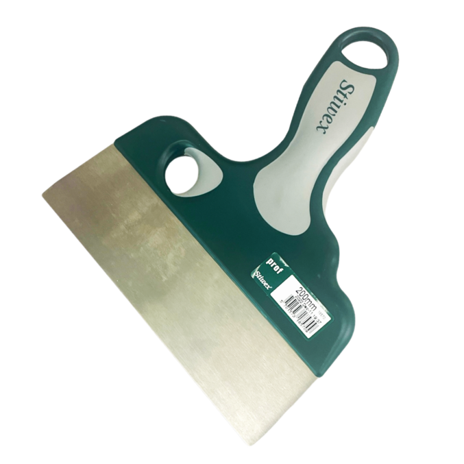 Stahlspachtel, breit